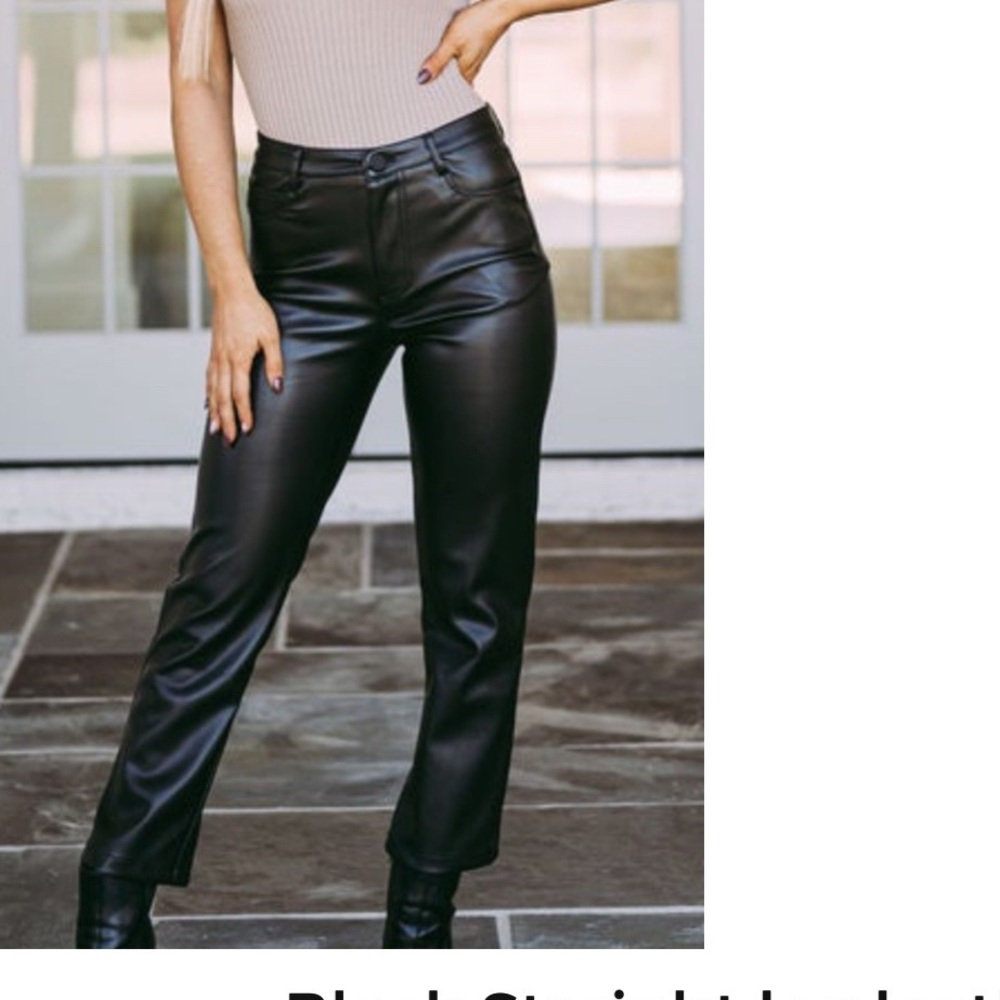 Leather pants
